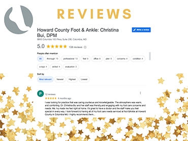 Five Star Reviewed Podiatrist