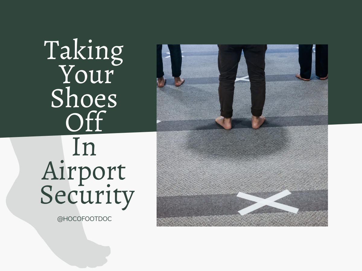 Taking your shoes off Pic